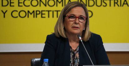 La secretaria de Estado de Econom&iacute;a, Irene Garrido.