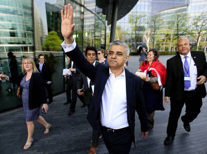 Sadiq Khan, alcalde de Londres.