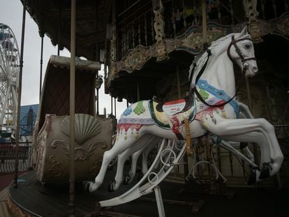 Parque de atracciones del Tibidabo cerrado este abril.