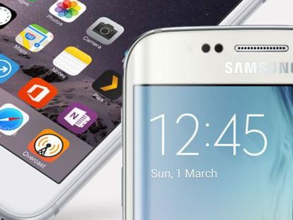 Comparativa: Samsung Galaxy S6 Edge Plus vs iPhone 6 Plus