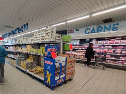 Supermercado en Sevilla.