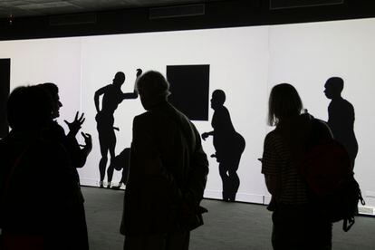 Imagen de la exposición sobre Sade en el CCCB.