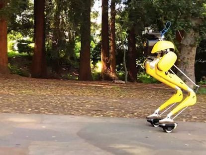 Lo que nos quedaba por ver, robots patinadores para repartir paquetes
