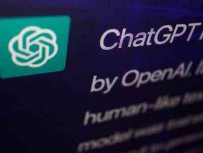 Imagen de la web de OpenAI que da acceso al chatbot.