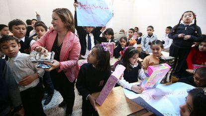 Hoy se celebra en Libia el Día de los niños y las madres.