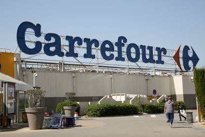 Hipermercado Carrefour en Marsella.