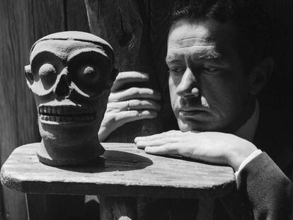 Juan Rulfo retratado en México DF en1950.