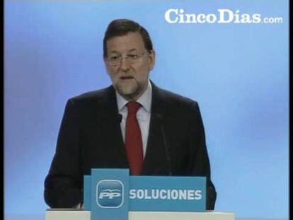 Mariano Rajoy:"Ningún militante del PP ha hecho nada ilegal"