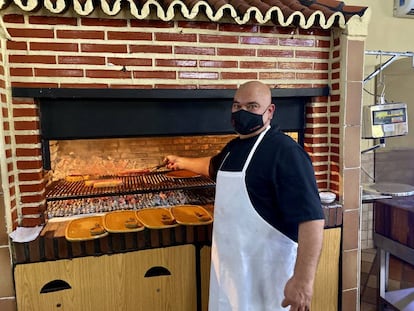 José Luis Martín, maestro asador El Molino.