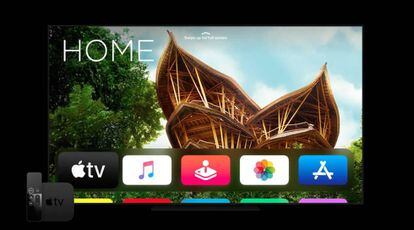 Nueva 'Home' de tvOS para Apple TV.