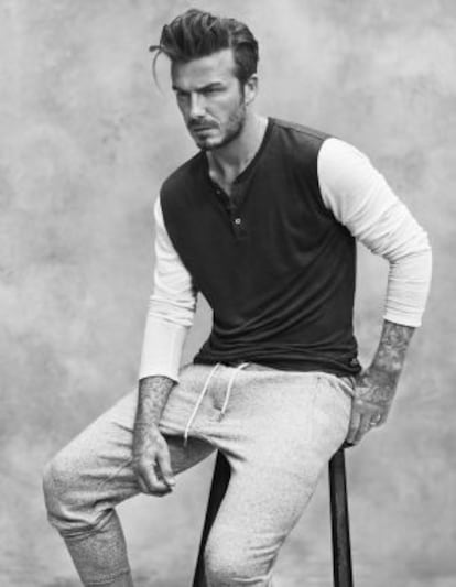 David Beckham a la campanya de H&M.