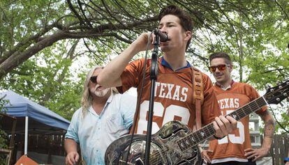 Nicky Hayden, en Austin el año 2015.