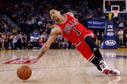 Rose, en el partido ante Golden State