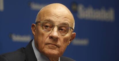 Josep Oliu, presidente de Banco Sabadell.