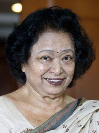 Shakuntala Devi en 2007.