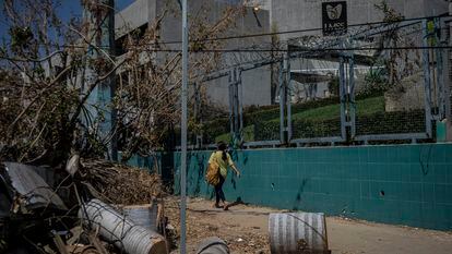 Daños causados por el huracán ‘Otis’ en el Hospital General Regional Vicente Guerrero en Acapulco (Guerrero). 
3 de noviembre de 2023
