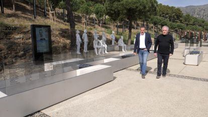 Lluís García, director general de elBulliFoundation, y Ferran Adrià, en elBulli1846, en una fotografía cedida por elBulliFoundation.