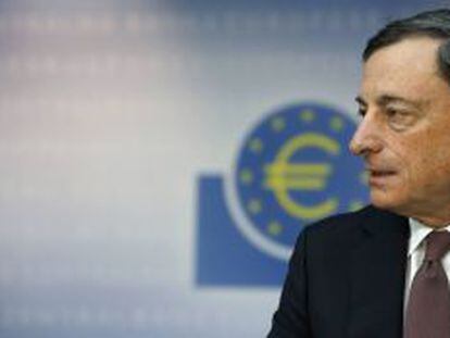 Mario Draghi, presidente del BCE.