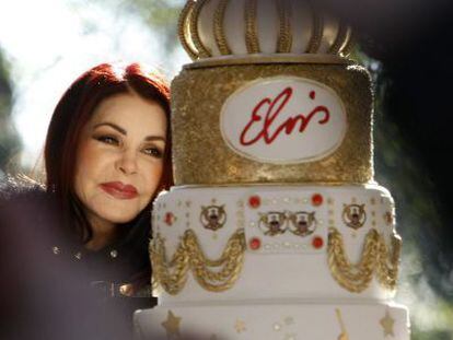 Priscilla Presley, en la proclamación del 8 de enero como día oficial de Elvis.