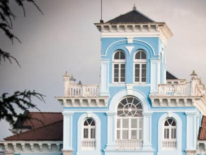 La Quinta Guadalupe, en Colombres, donde se encuentra el Archivo de Indianos de Asturias.