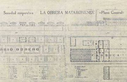 Per a la seva primera obra acabada el 1882, la fàbrica de la Cooperativa Obrera Mataronina, Gaudí va triar una estranya escala en els seus plànols: 1/666.