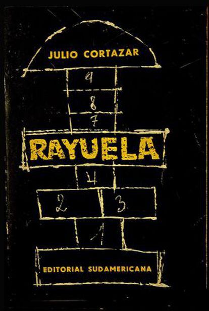 Portada de la primera edición de 'Rayuela', en 1963.
