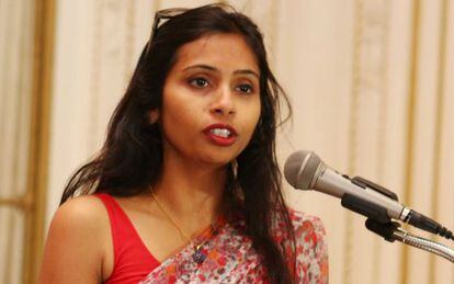 La vicec&oacute;nsul india en Nueva York, Devyani Khobragade.