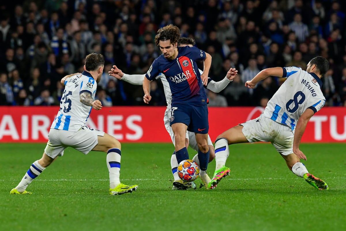 Vitinha hereda el cetro de Verratti en un cruce que el PSG domina desde el mediocampo | Fútbol | Deportes