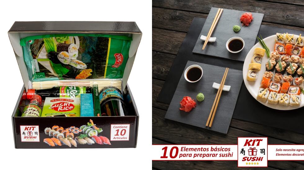 Regalos para San Valentín: una caja sorpresa de sushi.