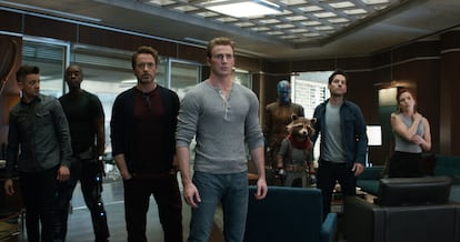 Imagen de 'Vengadores: Endgame', una de las películas de acción más largas estrenadas recientemente. 