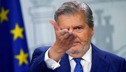 El ministro de Educación, Cultura y Deporte, Íñigo Méndez de Vigo.