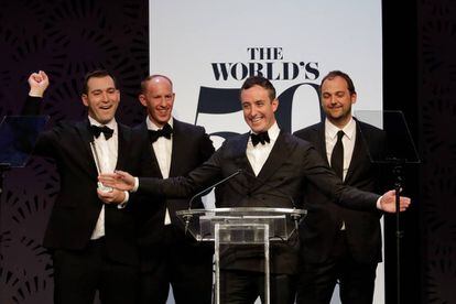La ceremonia, en abril, de los premios The World's 50 Best.