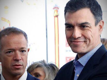 El secretario general del PSOE, Pedro Sánchez, a su llegada al Congreso el Día de la Constitución.