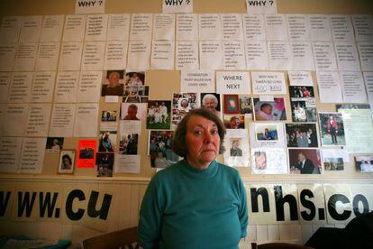 Sonia Burnhill perdió a su marido en el hospital de Staffordshire en 2009.
