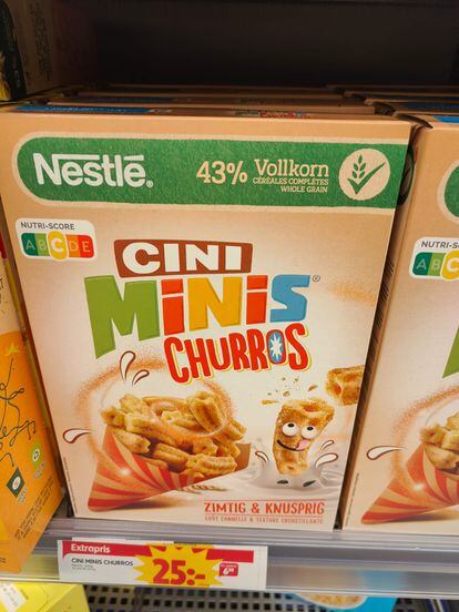 Cereales mini churros