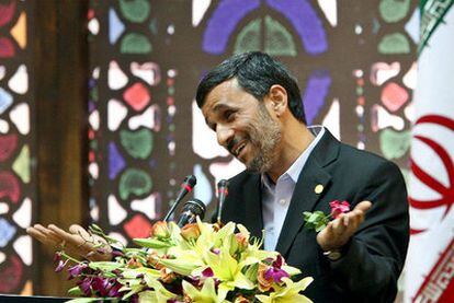 El presidente iraní, Mahmud Ahmadineyad.