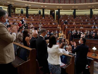 Pleno extraordinario del Congreso de los Diputados, este miércoles.