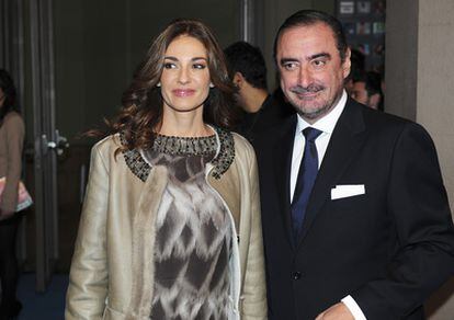 Los presentadores Mariló Montero y Carlos Herrera se han separado tras veinte años de matrimonio. En la imagen, la pareja en noviembre de 2010, en la entrega de los premios Ondas.
