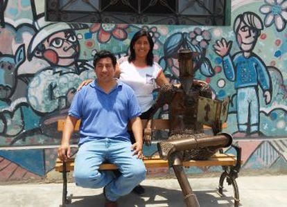 Eddy Castillo y su mujer, Lis Pérez, gestores del proyecto.