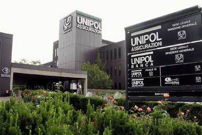 Servicios centrales de la aseguradora Unipol, en Bolonia.