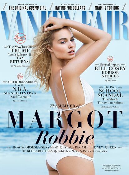 Portada de Agosto de la revista Vanity Fair USA.