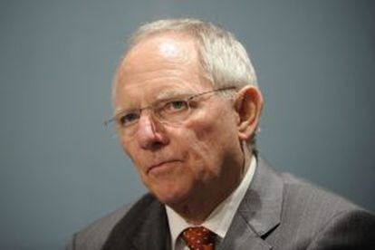 El ministro alemán de Finanzas, Wolfgang Schäuble.