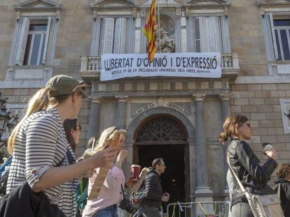 Así han quedado las Consellerias tras el retirado de los símbolos independentistas, en imágenes