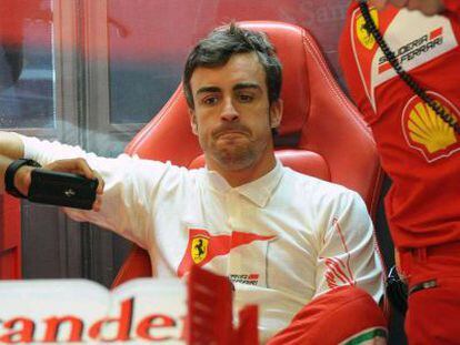 Alonso, en la primera sesi&oacute;n de entrenamientos