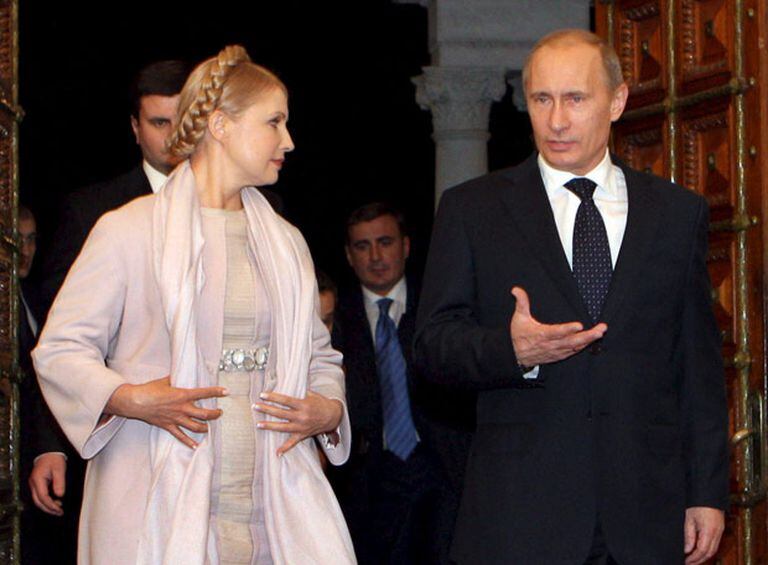 Yulia Timoshenko Y Vladímir Putin Internacional El PaÍs