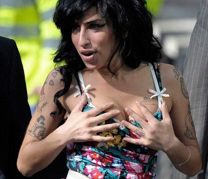 La cantante Amy Winehouse, en marzo de 2009.