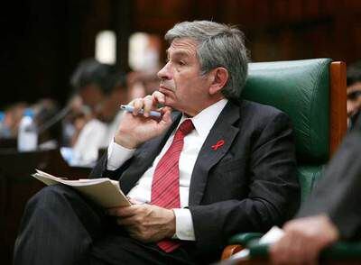 El dimitido presidente del Banco Mundial, Paul Wolfowitz, en los últimos días de su mandato, en marzo pasado.
