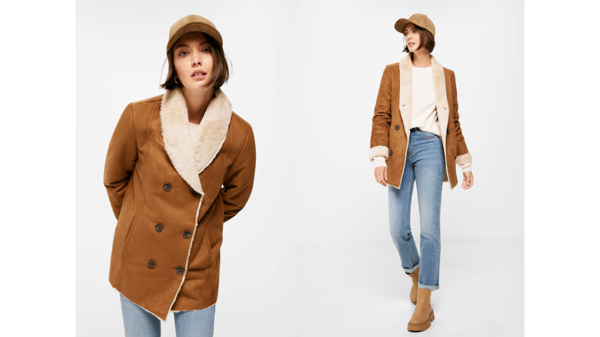 Así se lleva el infalible abrigo camel, un básico en tus looks de  otoño-invierno y H&M los tiene todos, de los clásicos a las tendencias