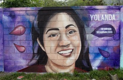 Mural en honor a Yolanda Martínez, en San Nicolás de los Garza, Nuevo León.
