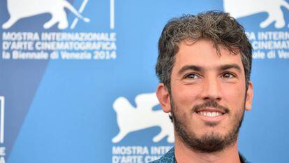 Gabriele Del Grande, durante la presentación de su documental 'Io sto con la sposa' en 2014.